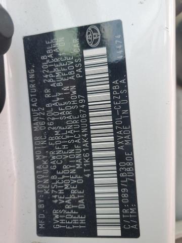 2022 TOYOTA CAMRY XSE - 4T1K61AK4NU067497