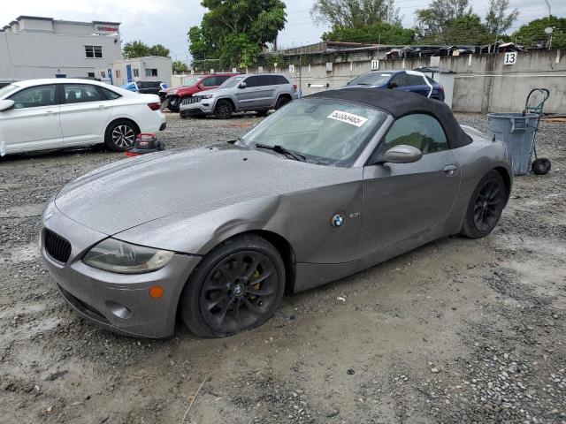 BMW Z4 2.5 2005 gray  gas 4USBT33505LS53733 photo #1