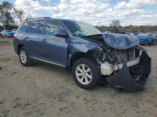 Vin: 5tdbk3eh0ds191943, lot: 53244525, toyota highlander base 20134
