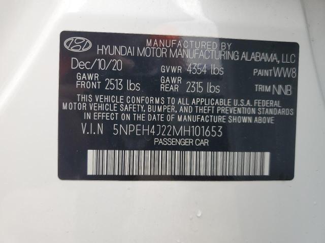 2021 HYUNDAI SONATA LIM - 5NPEH4J22MH101653