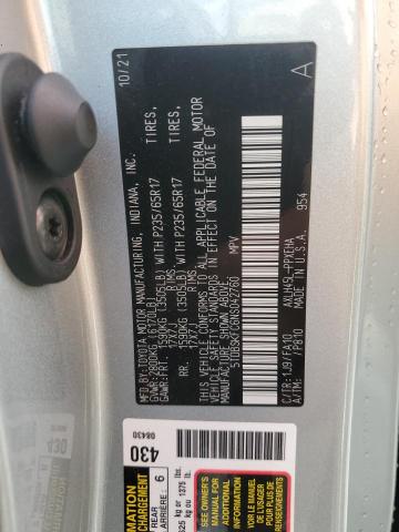 2022 TOYOTA SIENNA LE - 5TDBSKFC6NS042760