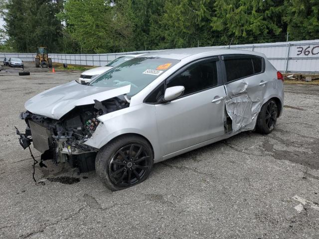 KIA FORTE LX 2016 silver  gas KNAFK5A89G5617817 photo #1