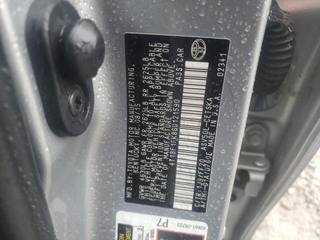 2016 TOYOTA CAMRY LE - 4T1BF1FK8GU121590