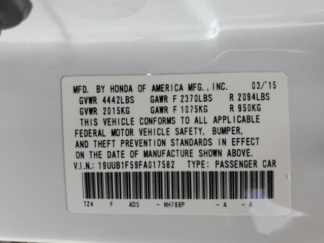 2015 ACURA TLX TECH - 19UUB1F59FA017582