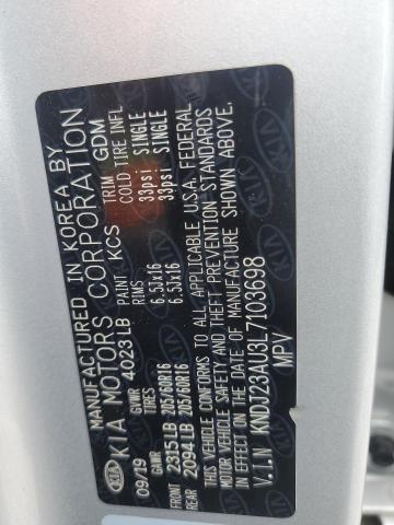 2020 KIA SOUL LX KNDJ23AU3L7103698