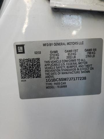 2018 CHEVROLET CRUZE LS - 1G1BC5SM7J7177238