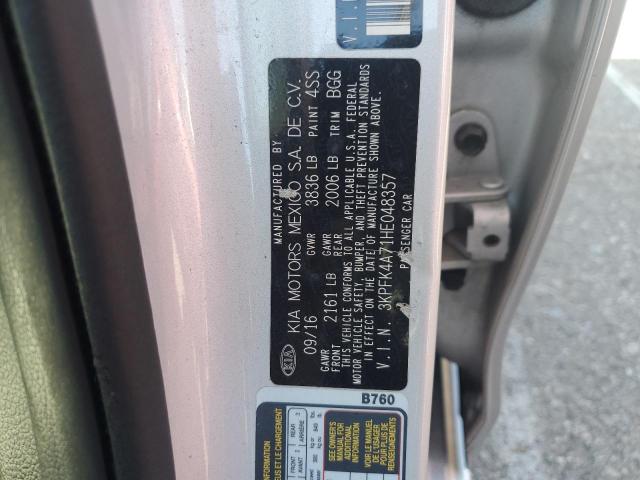 2017 KIA FORTE LX 3KPFK4A71HE048357