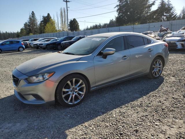 MAZDA MAZDA 6 2014 silver  gas JM1GJ1V64E1119430 photo #1