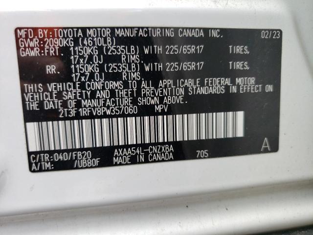 2023 TOYOTA RAV4 LE - 2T3F1RFV8PW357060