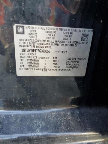 2015 GMC SIERRA K15 - 3GTU2WEJ7FG373055