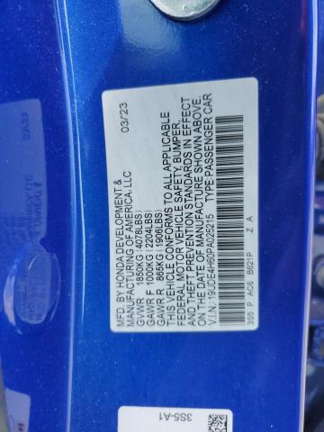 2023 ACURA INTEGRA A- - 19UDE4H60PA025215