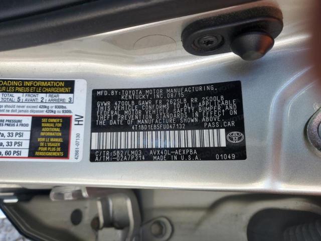 2015 TOYOTA AVALON HYB 4T1BD1EB5FU047132