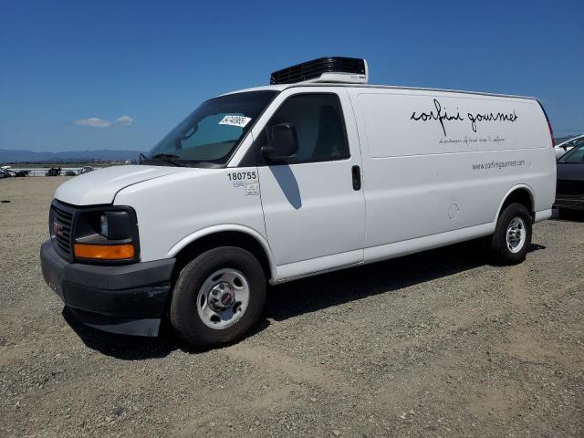 GMC SAVANA G35 2017 white  flexible fuel 1GTZ7HFF8H1148979 photo #1