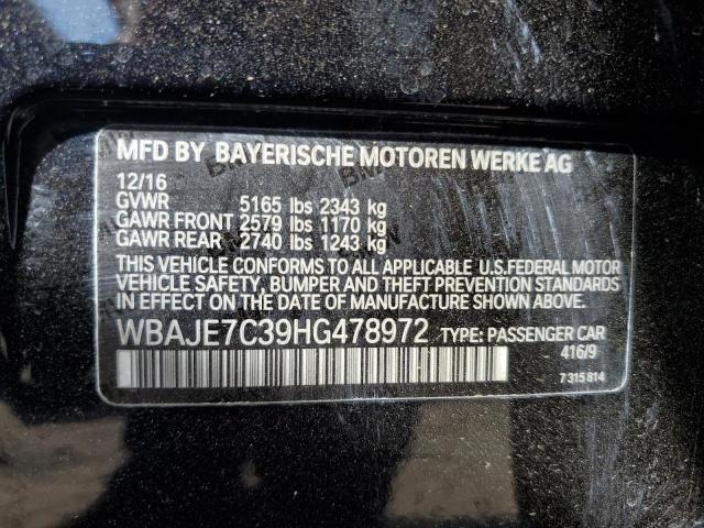 2017 BMW 540 XI WBAJE7C39HG478972