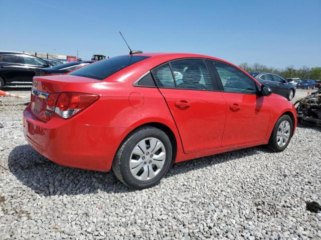 CHEVROLET CRUZE L 2015 red  gas 1G1P15SH9F7165470 photo #4