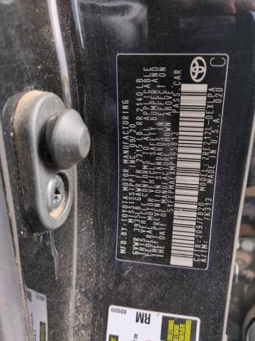 2021 TOYOTA COROLLA LE #3280644383