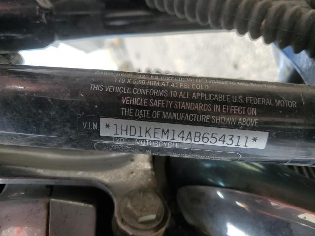 2010 HARLEY-DAVIDSON FLHTK 1HD1KEM14AB654311