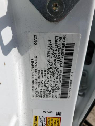 2023 HONDA ACCORD EX 1HGCY1F32PA023492