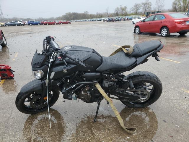 YAMAHA MT07 2019 black  gas JYARM27E4KA005476 photo #4