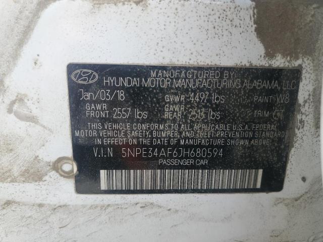 2018 HYUNDAI SONATA SPO 5NPE34AF6JH680594