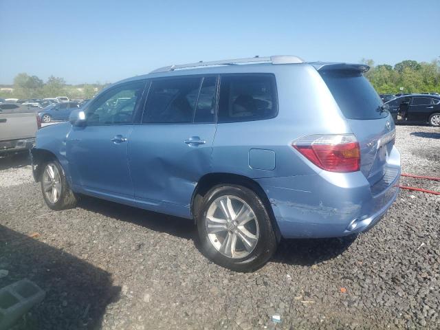 TOYOTA HIGHLANDER 2008 blue  gas JTEDS42A482057368 photo #3