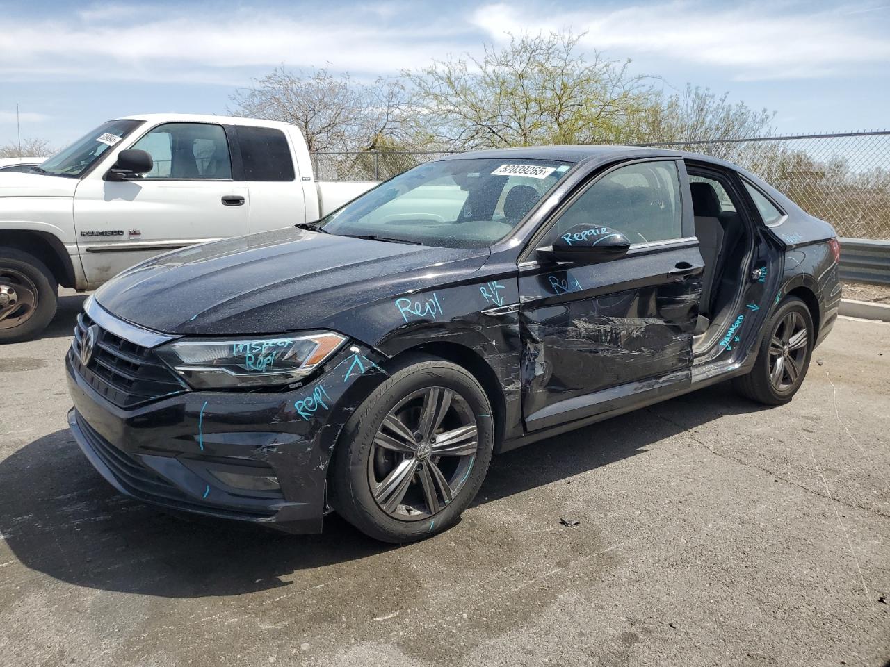 Lot #3280839374 2019 VOLKSWAGEN JETTA S