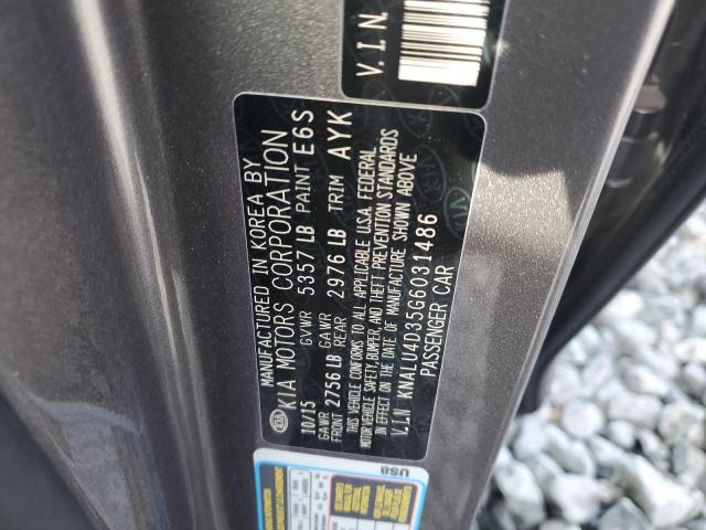 2016 KIA K900 KNALU4D35G6031486