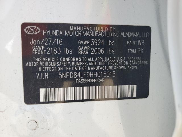 2017 HYUNDAI ELANTRA SE - 5NPD84LF9HH015015