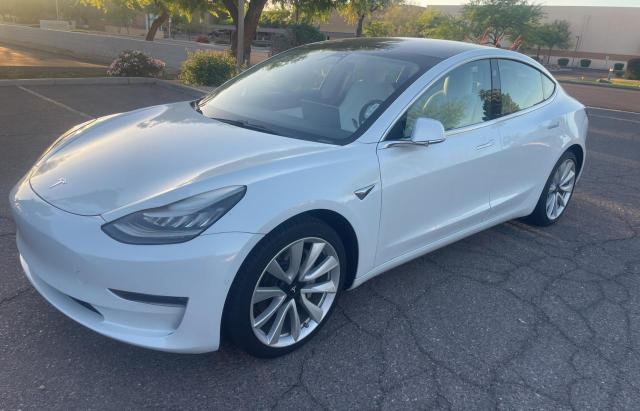 TESLA MODEL 3 2019 white  electric 5YJ3E1EB5KF513487 photo #3
