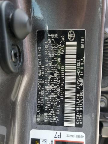2015 TOYOTA CAMRY LE - 4T1BF1FK3FU882445