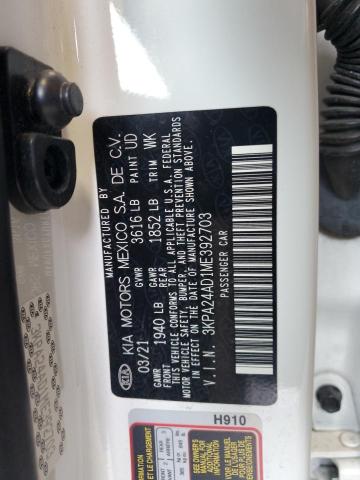 2021 KIA RIO LX 3KPA24AD1ME392703