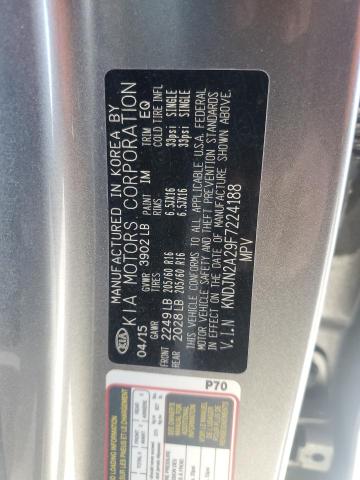 2015 KIA SOUL - KNDJN2A29F7224188