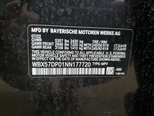 2022 BMW X3 XDRIVE3 - WBX57DP01NN177720