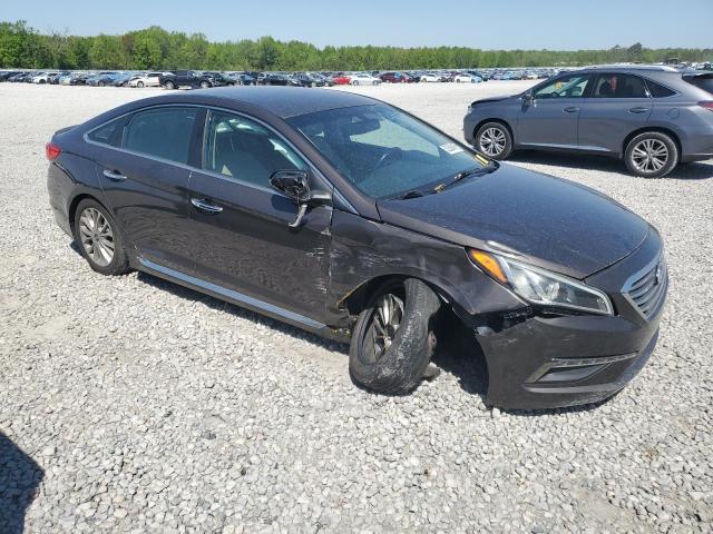 Vin: 5npe34af5fh030873, lot: 52586485, hyundai sonata sport 20154