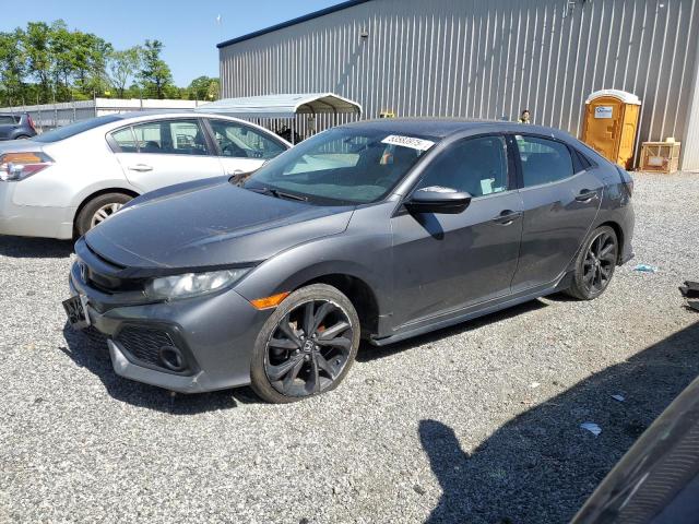 Vin: shhfk7h4xju411671, lot: 53583975, honda civic sport 2018 img_1