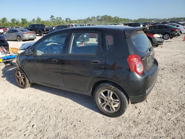 CHEVROLET AVEO LT 2009 black  gas KL1TG66E59B301760 photo #3