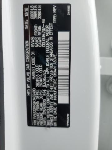 2019 VOLVO XC90 T6 MO YV4A22PK6K1462400