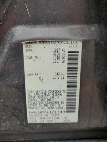 2016 NISSAN ALTIMA 2.5 - 1N4AL3AP0GN321340