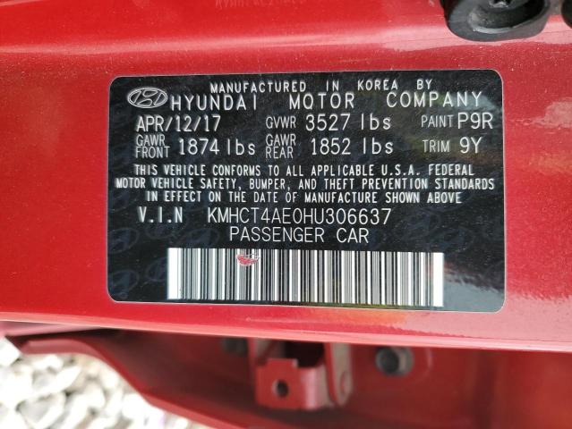 2017 HYUNDAI ACCENT SE - KMHCT4AE0HU306637