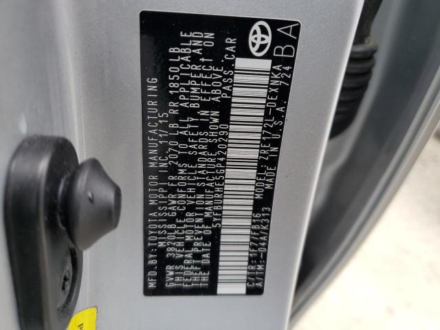 2016 TOYOTA COROLLA L - 5YFBURHE5GP420290