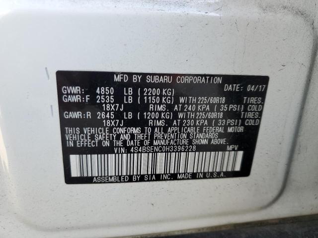 2017 SUBARU OUTBACK 3. - 4S4BSENC0H3396228