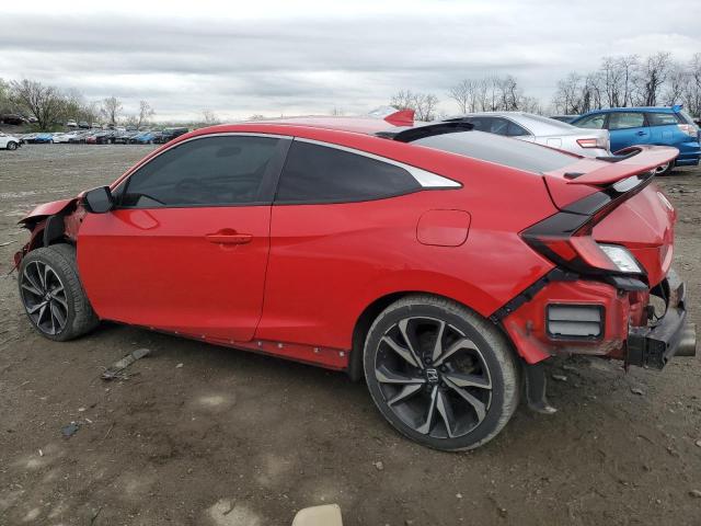Vin: 2hgfc3a56jh752801, lot: 50408255, honda civic si 20182