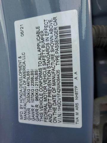 2021 HONDA ACCORD SPO - 1HGCV1F42MA084435