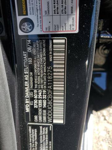 2015 MERCEDES-BENZ S 550 - WDDUG8CB0FA118275