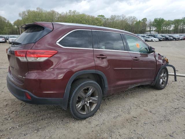 2017 TOYOTA HIGHLANDER LIMITED 5TDDZRFH9HS418154