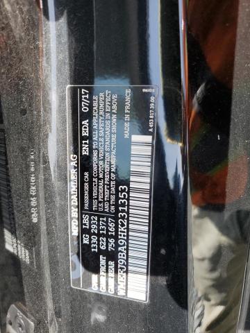 2017 SMART FORTWO WMEFJ9BA9HK231353