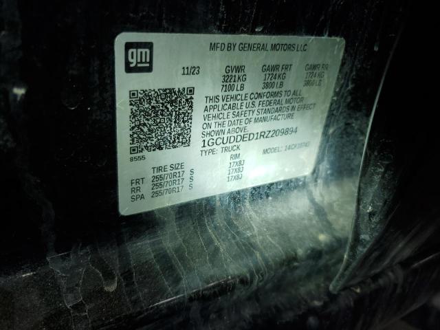 2024 CHEVROLET SILVERADO - 1GCUDDED1RZ209894