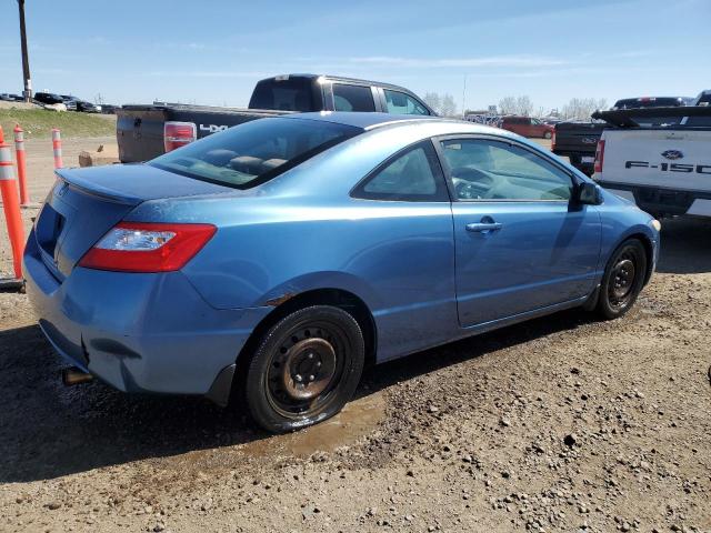 HONDA CIVIC LX 2008 blue coupe gas 2HGFG11638H004082 photo #4