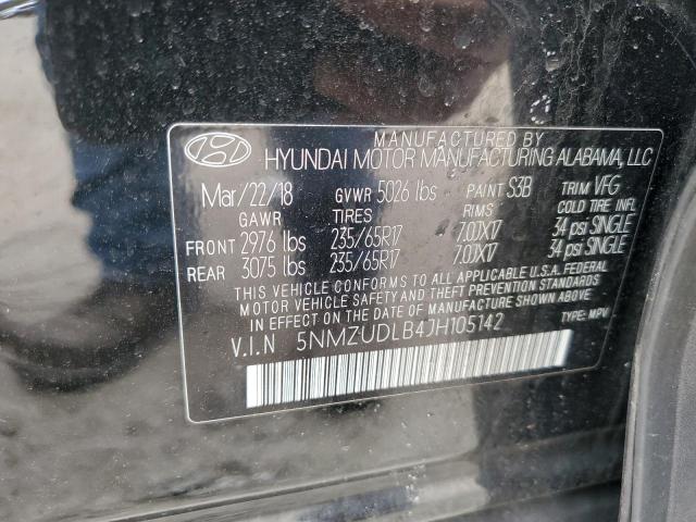 2018 HYUNDAI SANTA FE S - 5NMZUDLB4JH105142