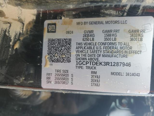 2024 CHEVROLET COLORADO Z - 1GCPTDEK3R1287946